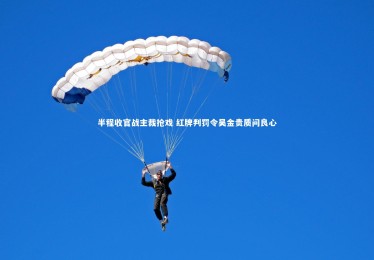 ng体育官方网站：半程收官战主裁抢戏 红牌判罚令吴金贵质问良心